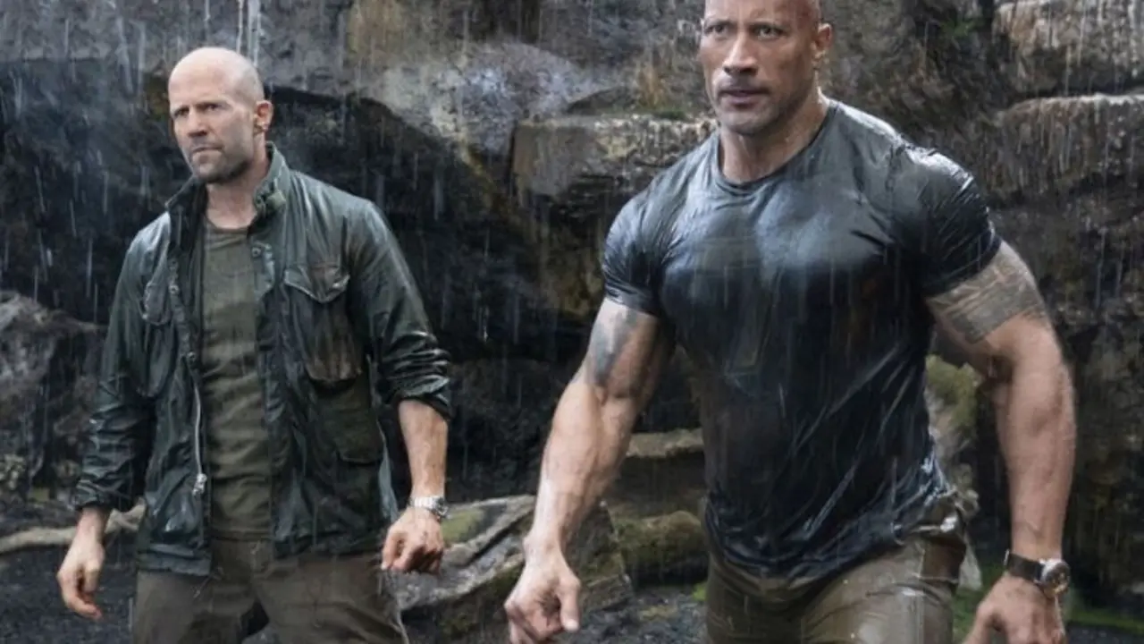 Dwayne Johnson (The Rock), actor; y&nbsp;Jason Statham, actor.  Productora.