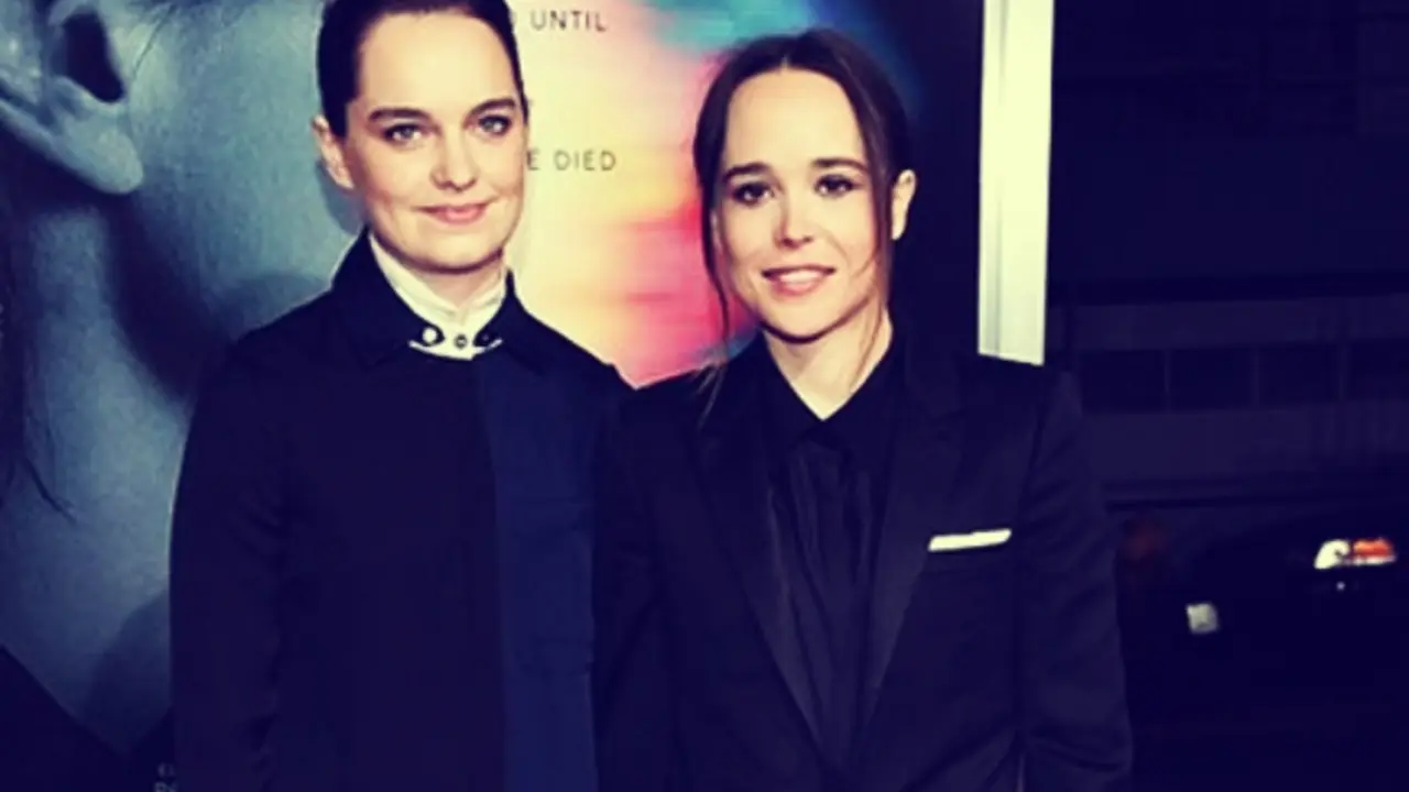 Emma Portner, bailarina; y Elliot Page, actor. RR SS.