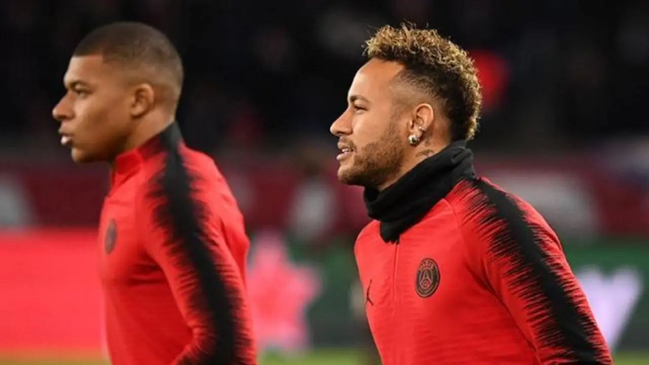 Neymar y Mbapp&eacute;, jugadores del PSG. fcbarcelonanoticias.com