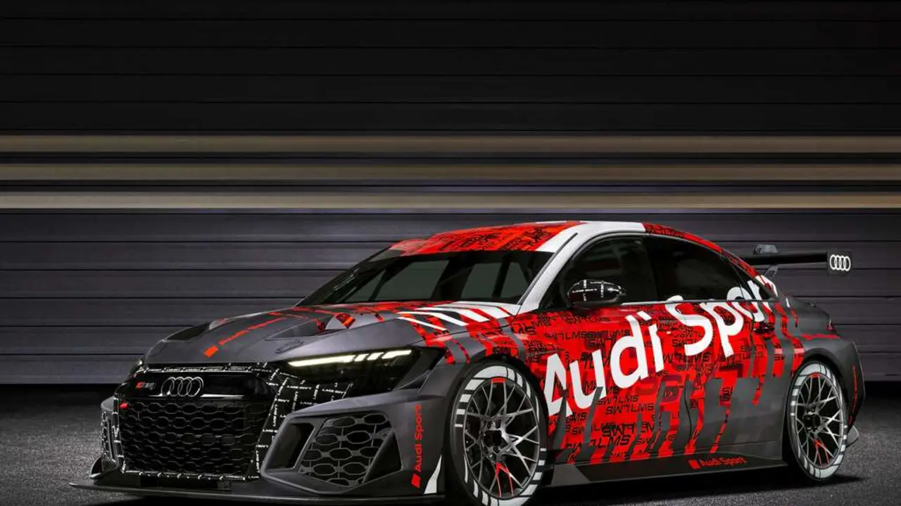 El nuevo coche de carreras de Audi Sport. / MSN.com