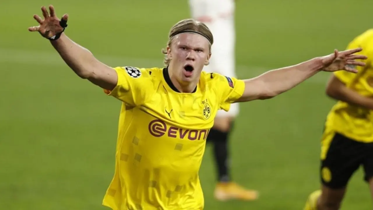 Erling Haaland, ex delantero del Borussia Dortmund. / Archivo Mundiario