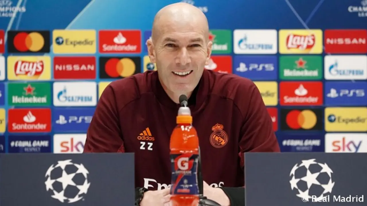 Zinedine Zidane, entrenador del Real Madrid.. realmadrid.com