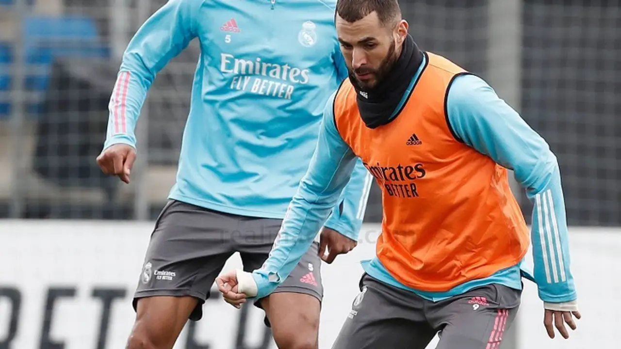 Karim Benzema, trabaj&oacute; a la par de sus compa&ntilde;eros. realmadrid.com