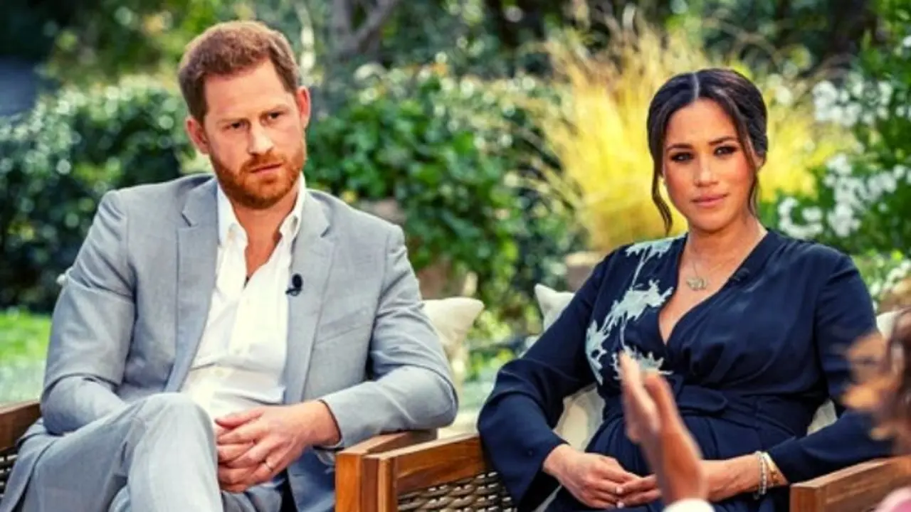 Pr&iacute;ncipe Harry y Meghan Markle, duques de Sussex. CBS.