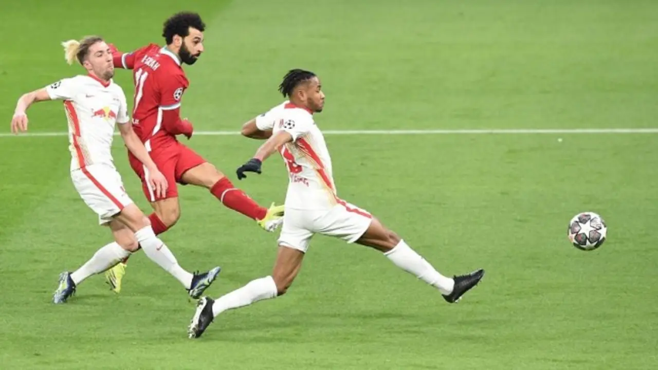Mohamed Salah marc&oacute; uno de los goles para el triunfo del Liverpool. / Twitter