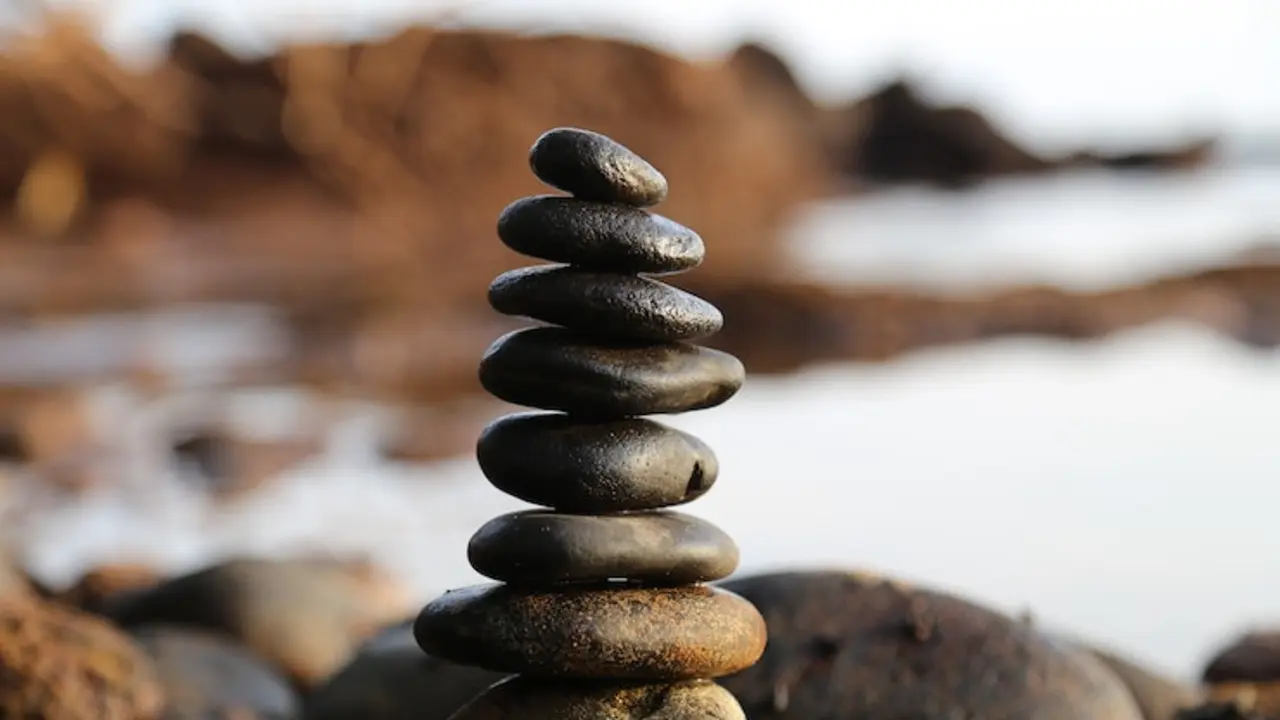 Piedras en equilibrio. / Pexels. Pixabay