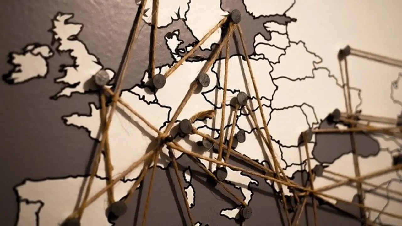 Mapa de Europa unido./ Pexels