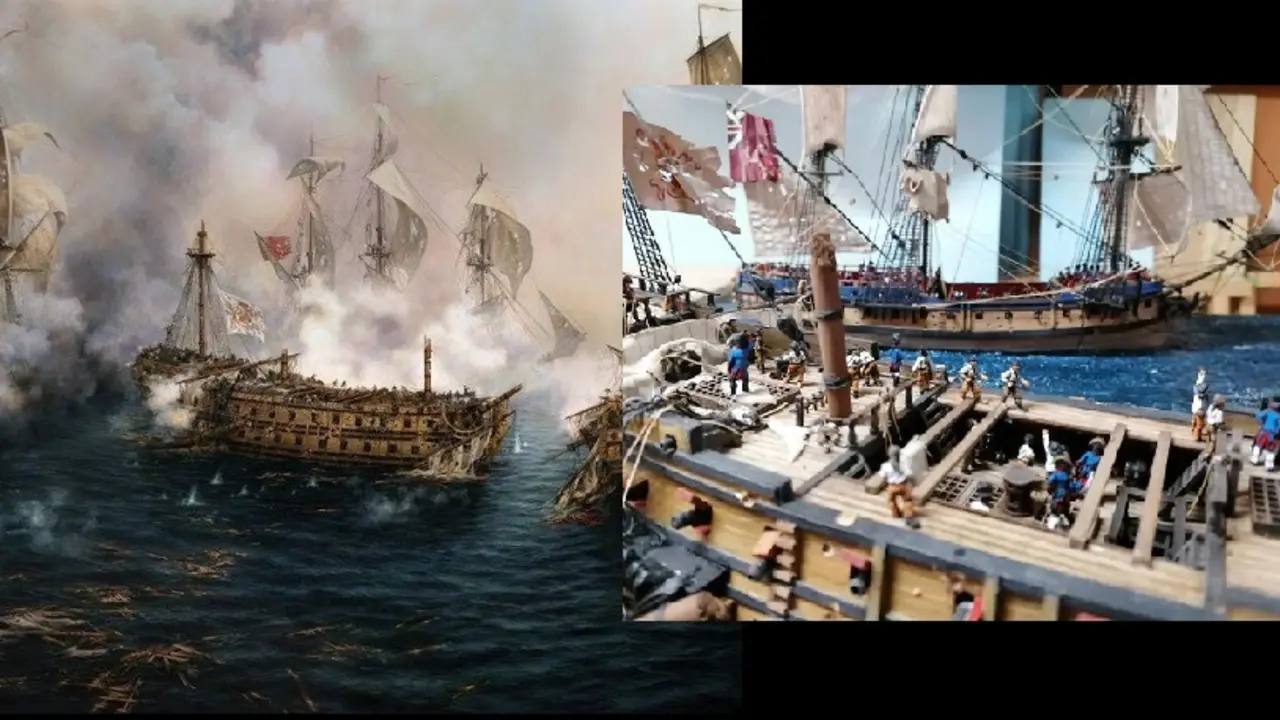 El Glorioso de Ferrer Dalmau y la maqueta naval
