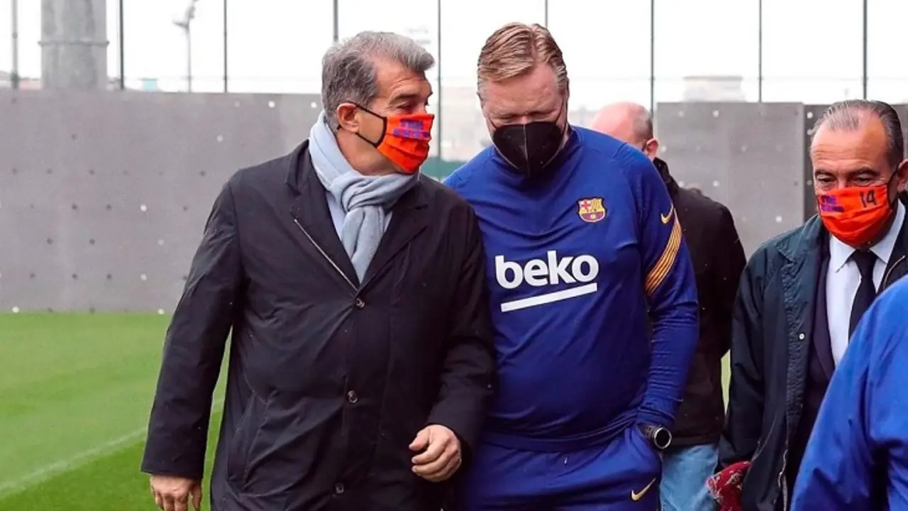 La relaci&oacute;n entre Joan Laporta y Ronald Koeman est&aacute; rota. / Archivo Mundiarios