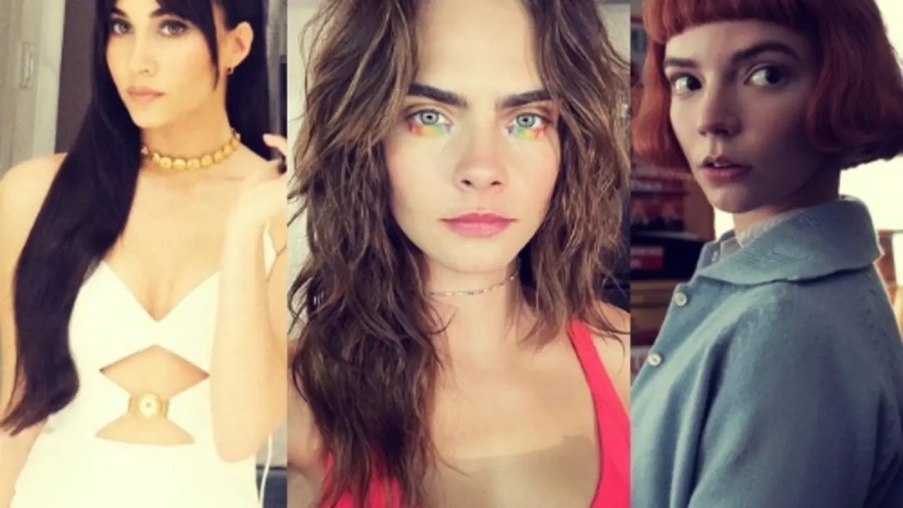 Aitana, Cara Delevingne y Anya Taylor-Joy. RR SS.