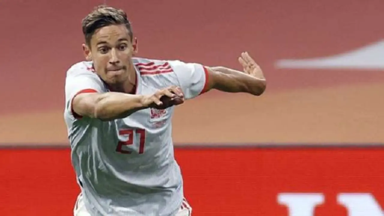 Marcos Llorente, futbolista espa&ntilde;ol. / Twitter