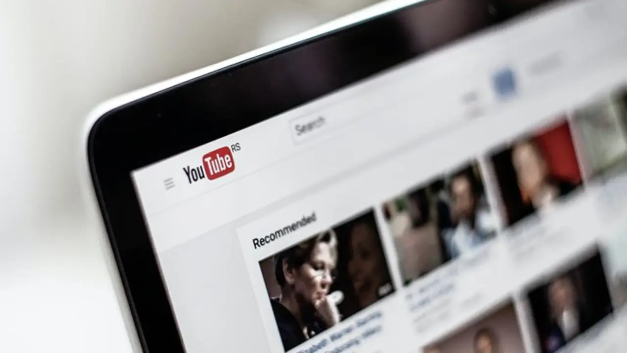 P&aacute;gina web de Youtube. / Unplash.