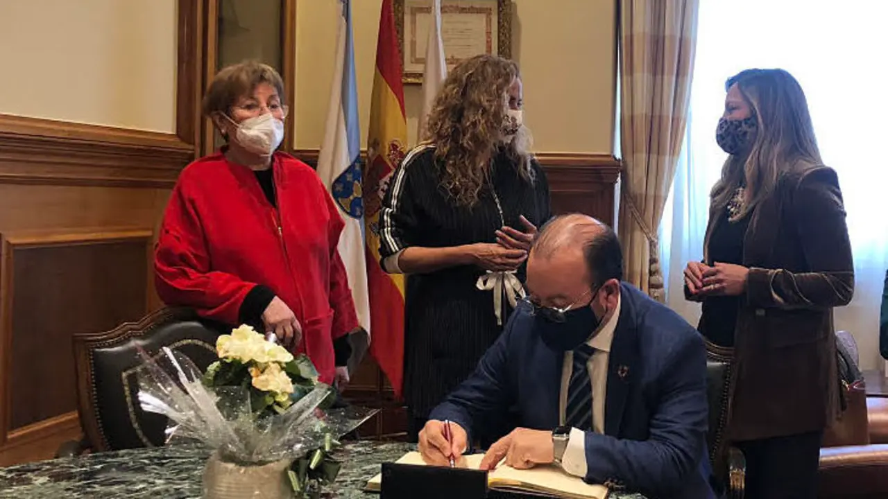 María X. Rodríguez Galdo, Carmela Silva, María Cadaval y Antonio López. / Mundiario
