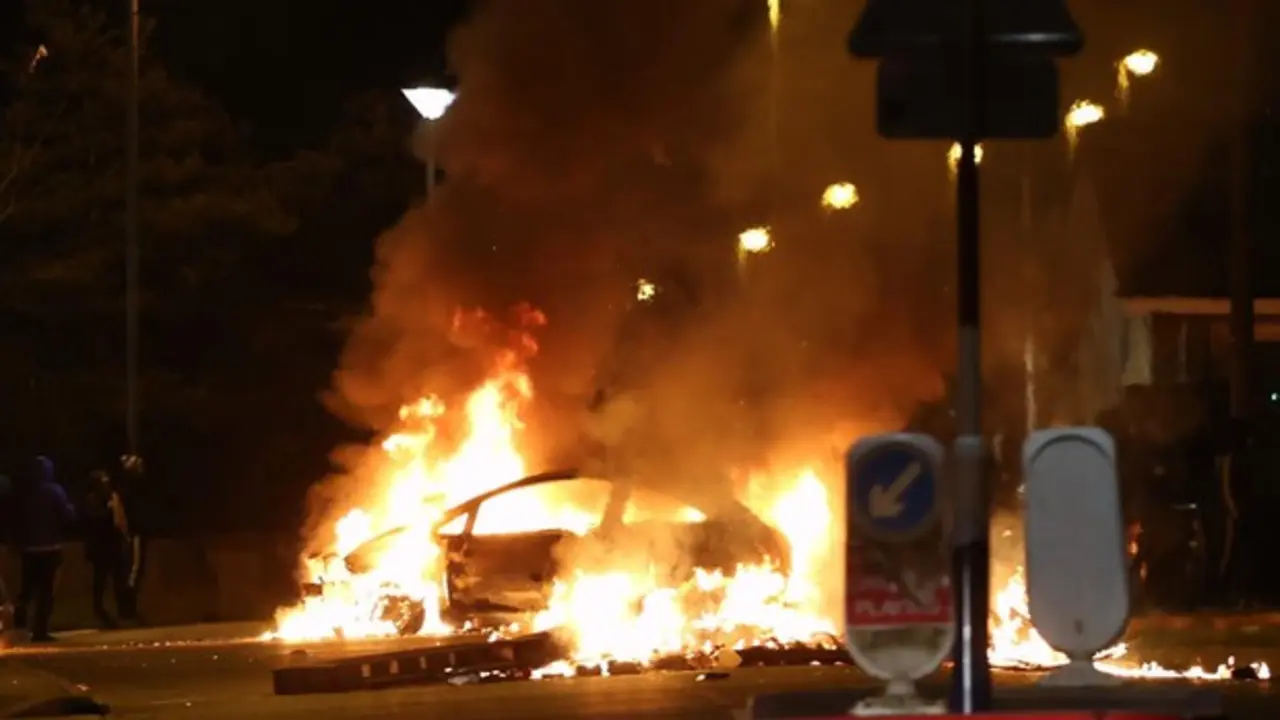 Protestas en Irlanda del Norte. YouTube.