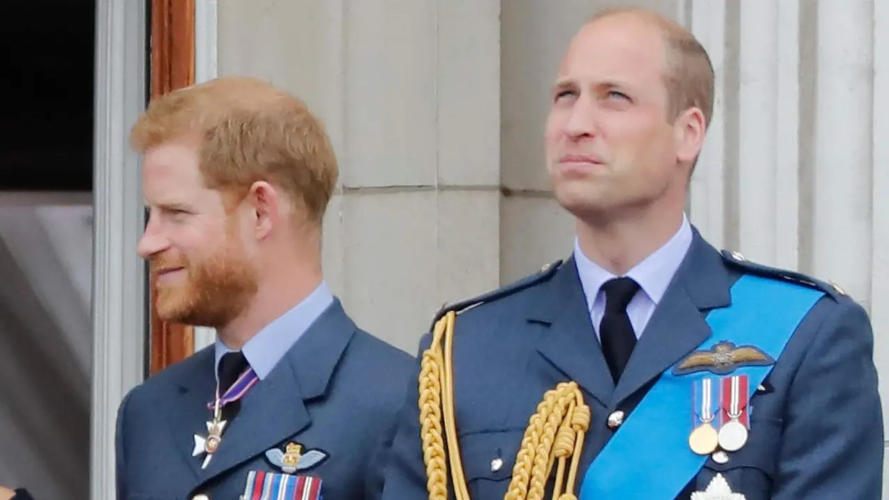 Pr&iacute;ncipe Harry y pr&iacute;ncipe William. / RR SS.