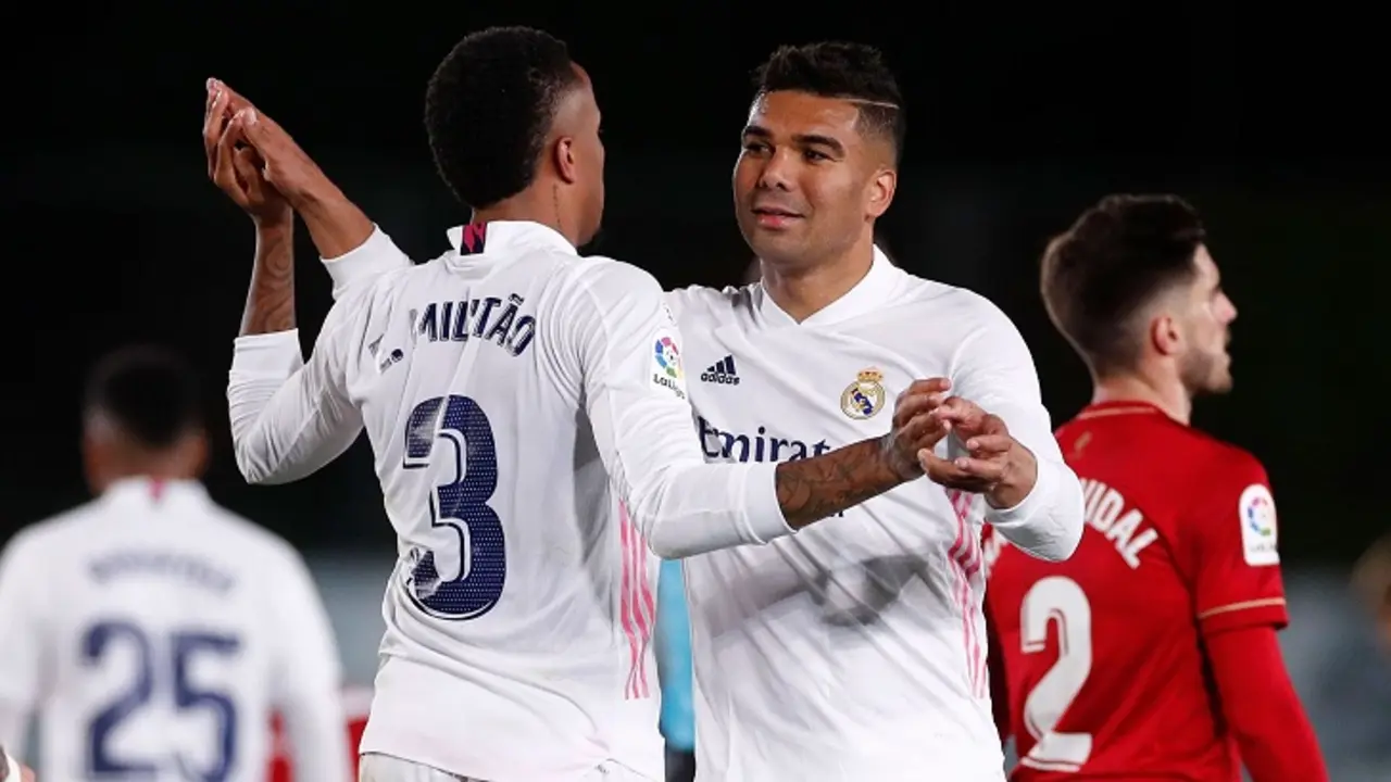 Militao y Casemiro le dieron la victoria al Real Madrid ante Osasuna. / realmadrid.com