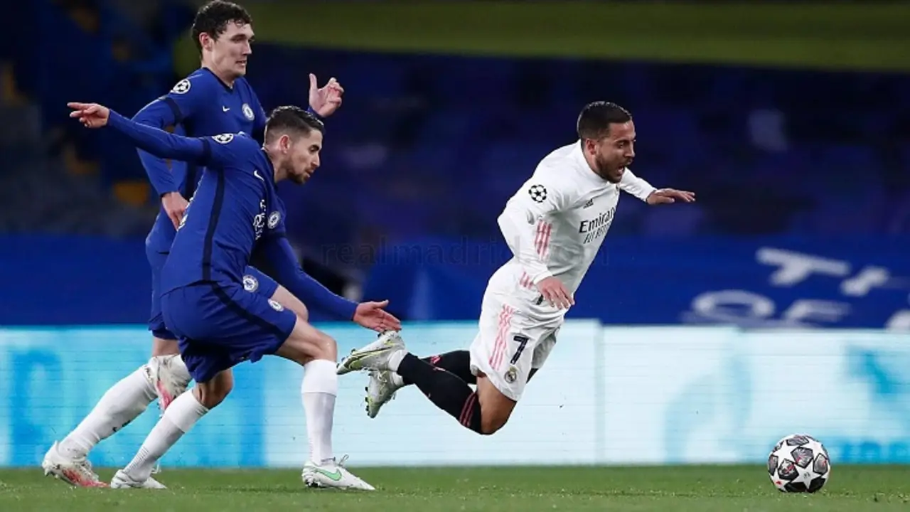 Eden Hazard, atacante del Real Madrid.. realmadrid.com