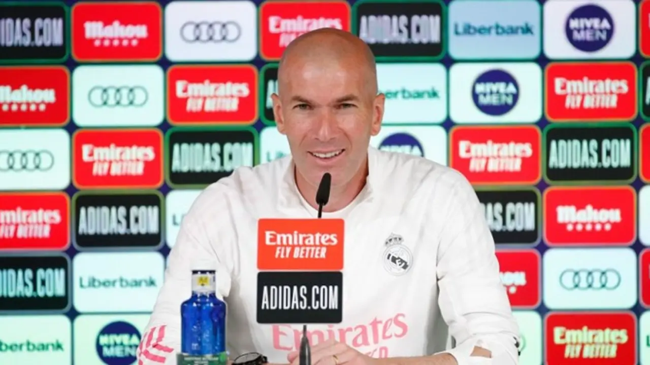 Zinedine Zidane. entrenador del Real Madrid.. realmadrid.com