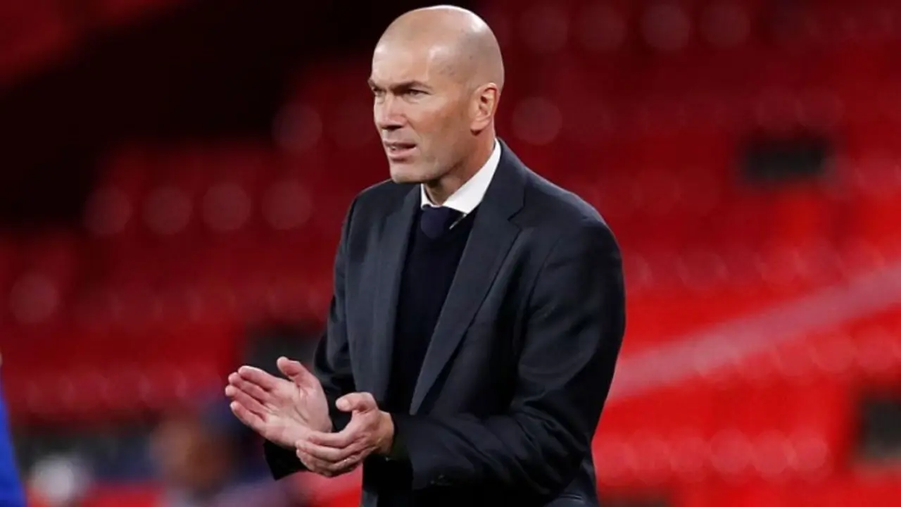 Zinedine Zidane, entrenador del Real Madrid...... realmadrid.com