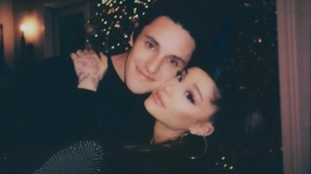 Dalton Gomez y Ariana Grande. Instagram.