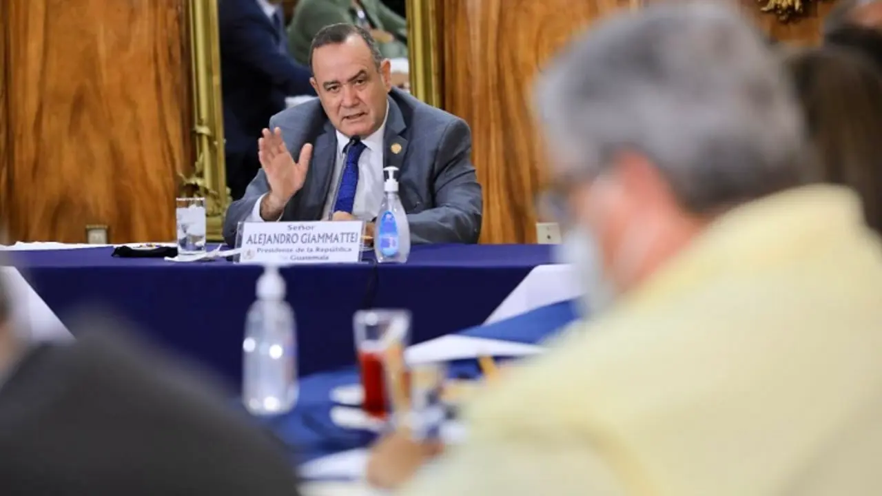 Alejandro Giammattei, presidente de Guatemala. / RR.SS.