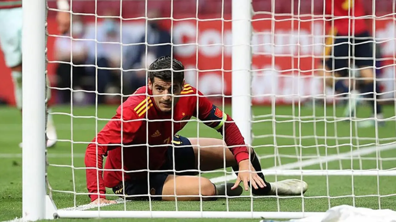 Alvaro Morata, delantero de Espa&ntilde;a. marca.com