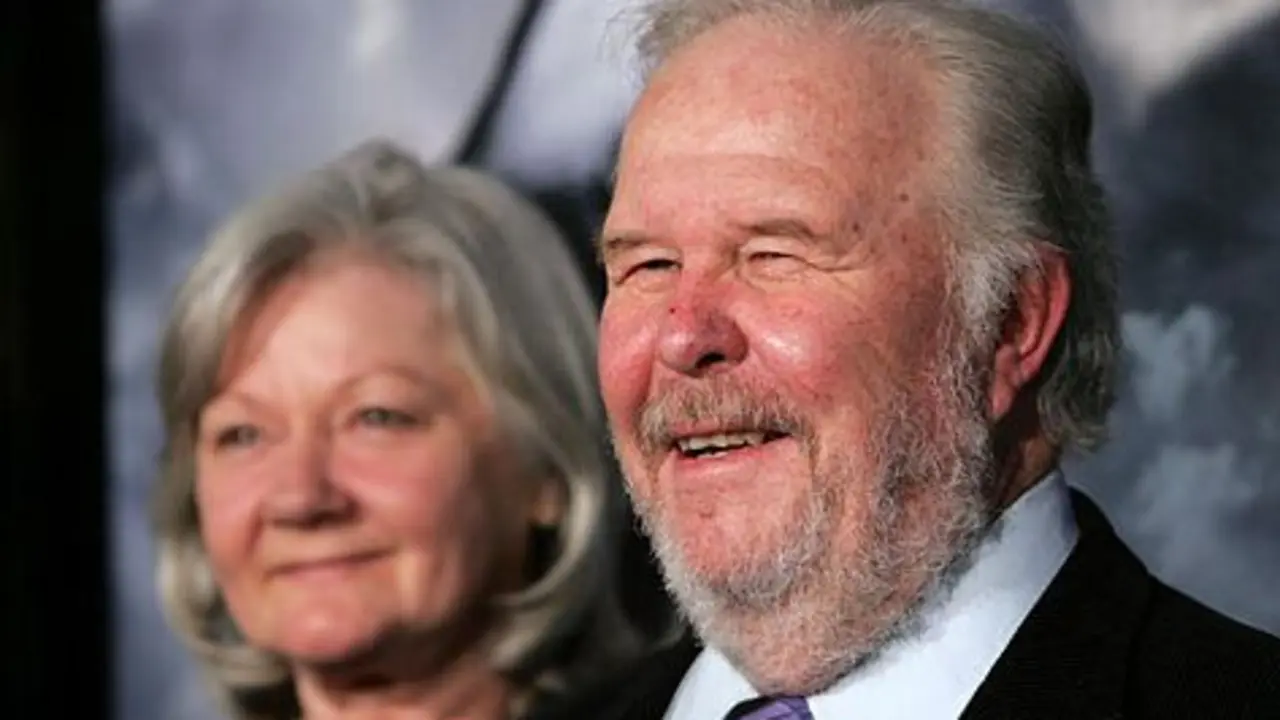 El actor Ned Beatty junto a su mujer/ AFP.