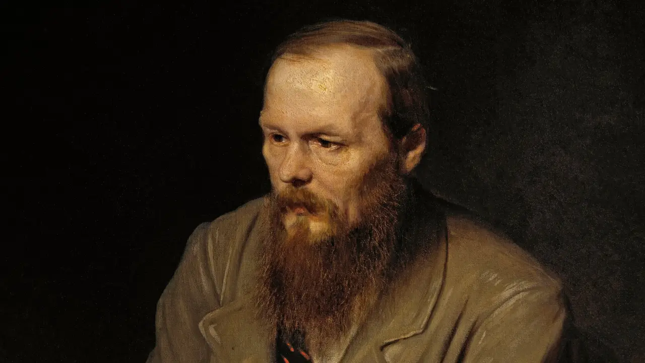 Retrato de Fi&oacute;dor Dostoyevski (1872) por Vasili Perov (Galer&iacute;a Tretiakov, Mosc&uacute;).