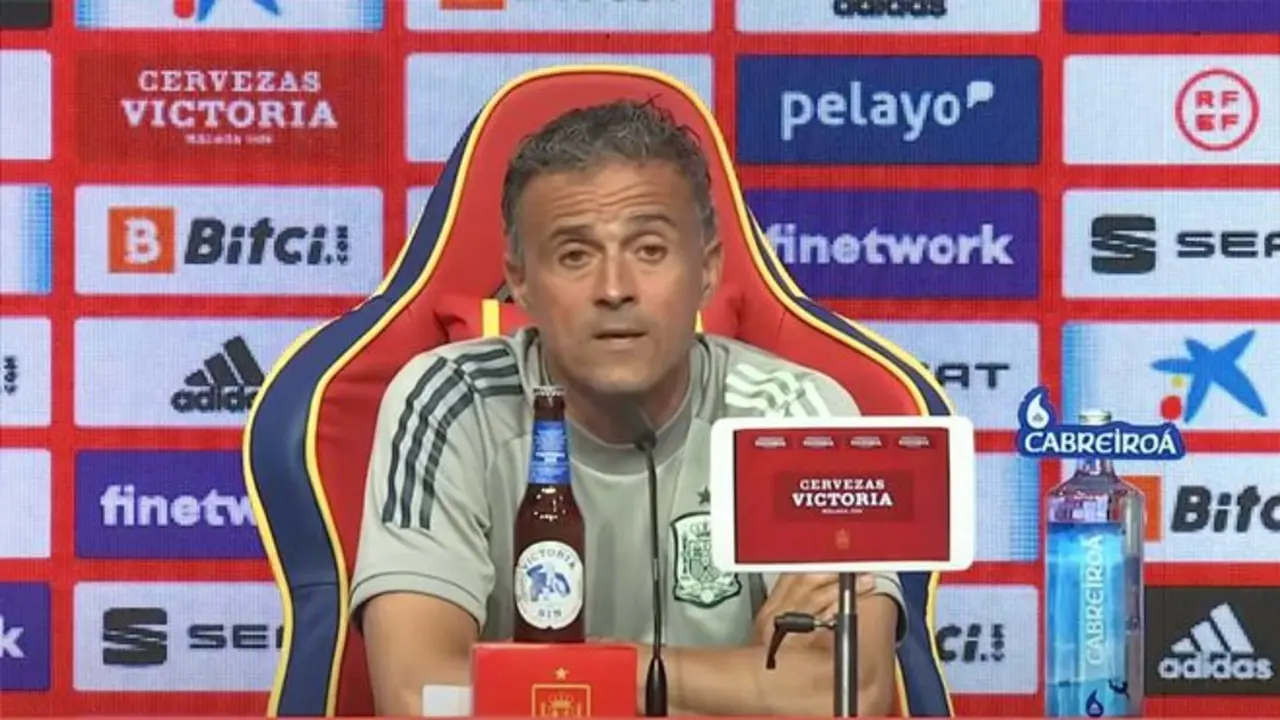 Luis Enrique, entrenador de Espa&ntilde;a. sport.com