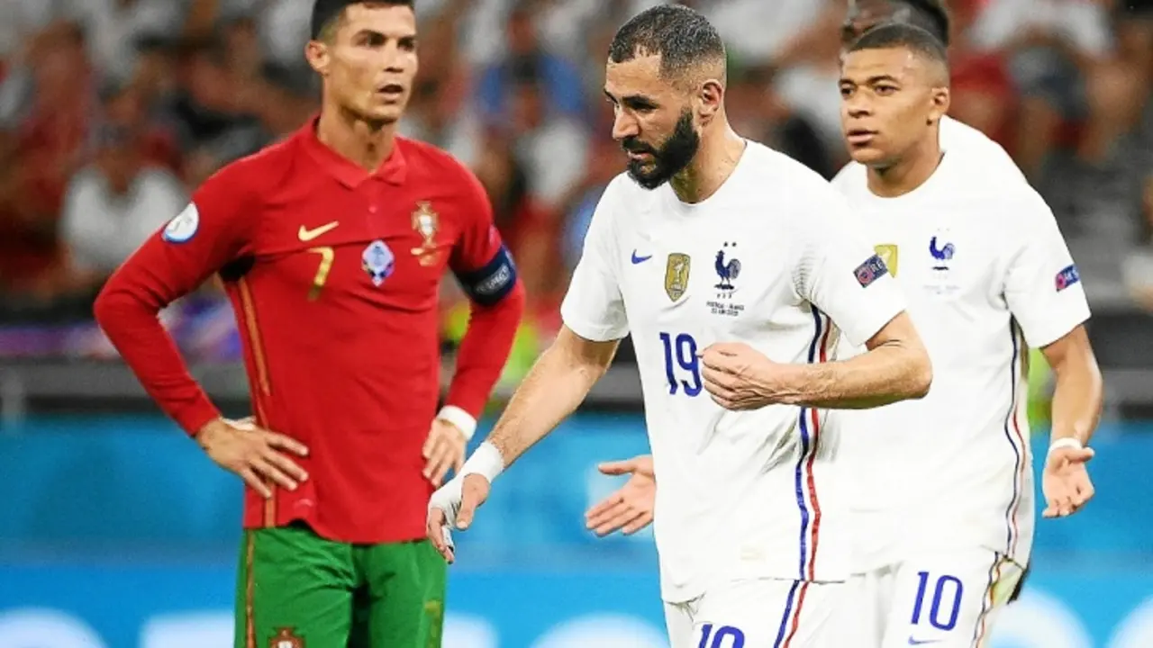 Karim Benzema, fue el MVP del partido ante Portugal. / Twitter