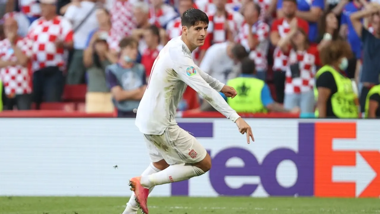 Morata. / TW @SeFutbol
