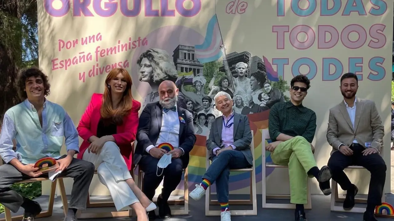Los Javis celebrando el d&iacute;a del Orgullo 2021 / IG @javviercalvo