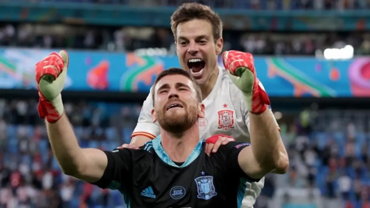 Unai Sim&oacute;n, portero de la selecci&oacute;n de Espa&ntilde;a. uefa.com