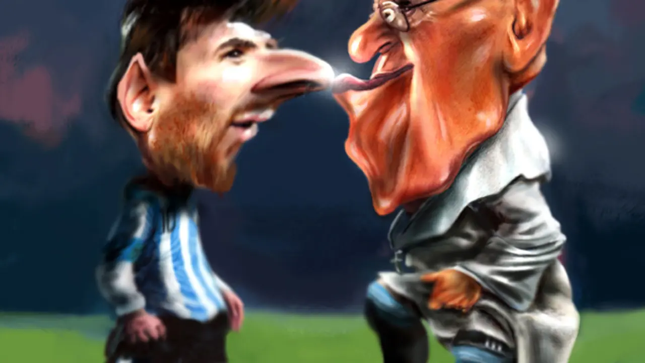 Messi y papa Francisco