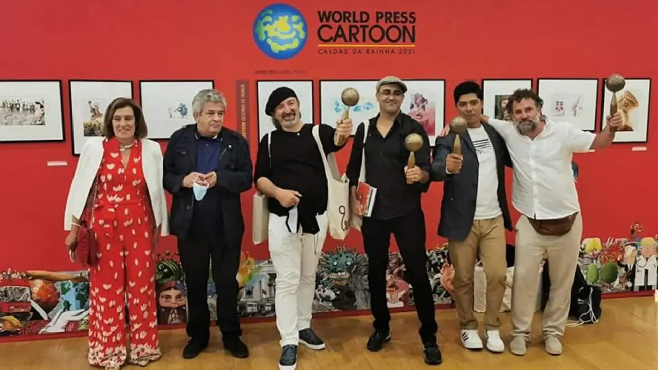 Organizadores y algunos de los premiados en el WPC 2021  / WPC