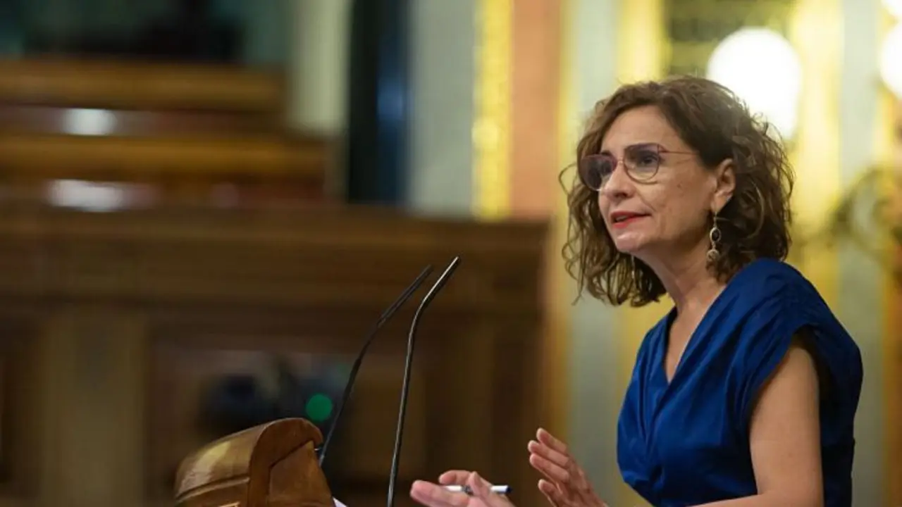 Mar&iacute;a Jes&uacute;s Montero, ministra de Hacienda. / Congreso