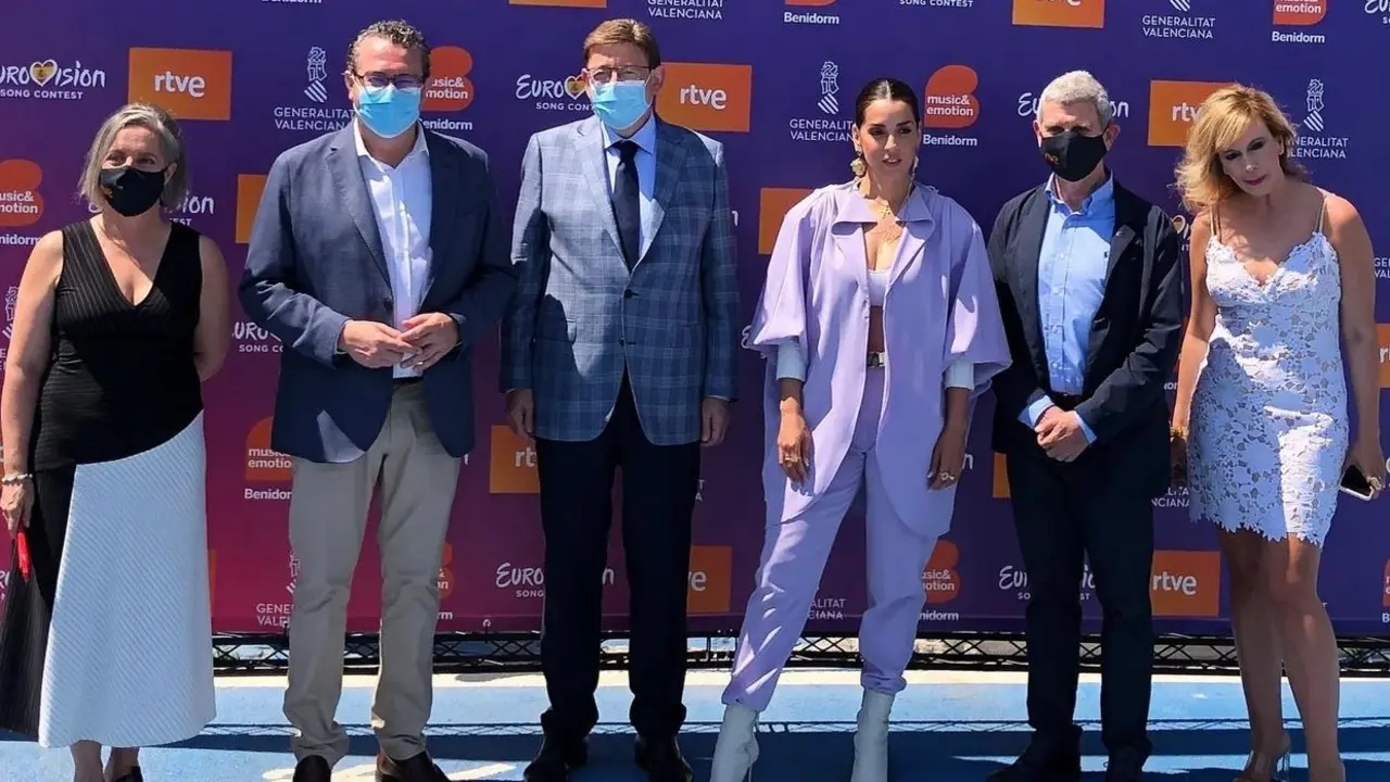 Distintas personalidades del evento RTVE / IG @eurovisiontve