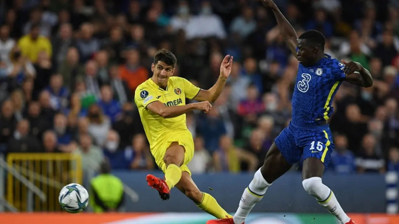 Gerard Moreno en la &oacute;rbita del FC Barcelona. / @ChampionsLeague