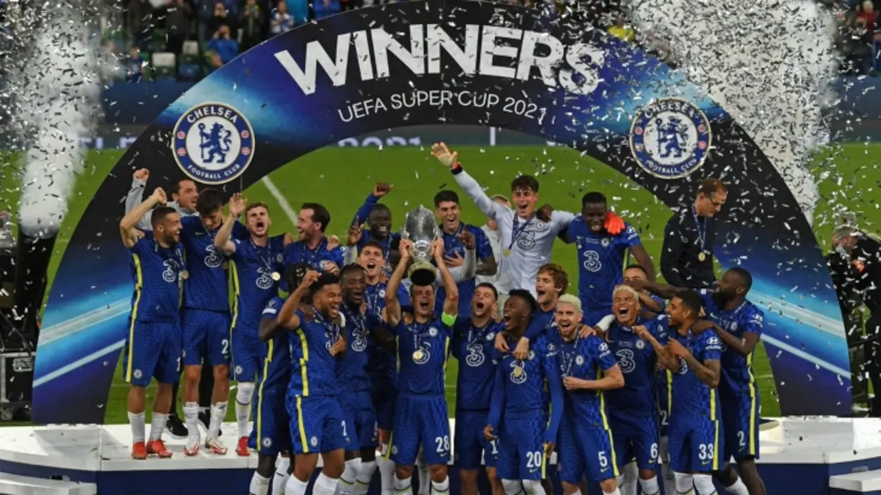 El Chelsea se alz&oacute; con la Superocpa de Europa 2022. /  @ChelseaFC_Sp