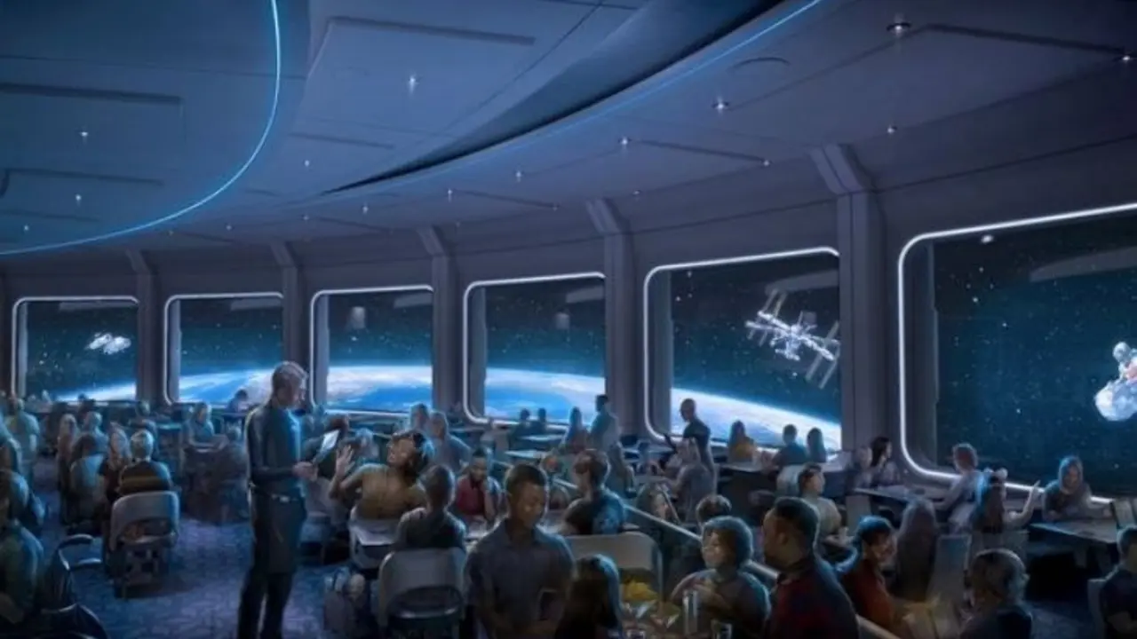 Space 220, el nuevo restaurante de Disney World. / Collider.com.