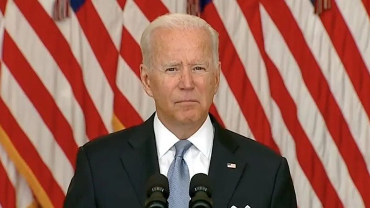 Joe Biden, presidente de EE UU, en una alocuci&oacute;n presidencial. / RR SS