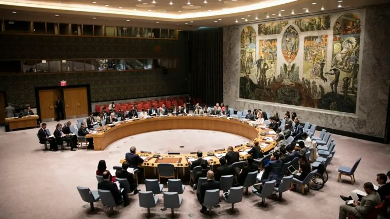 Reuni&oacute;n del Consejo de Seguridad de la ONU. / ONU.
