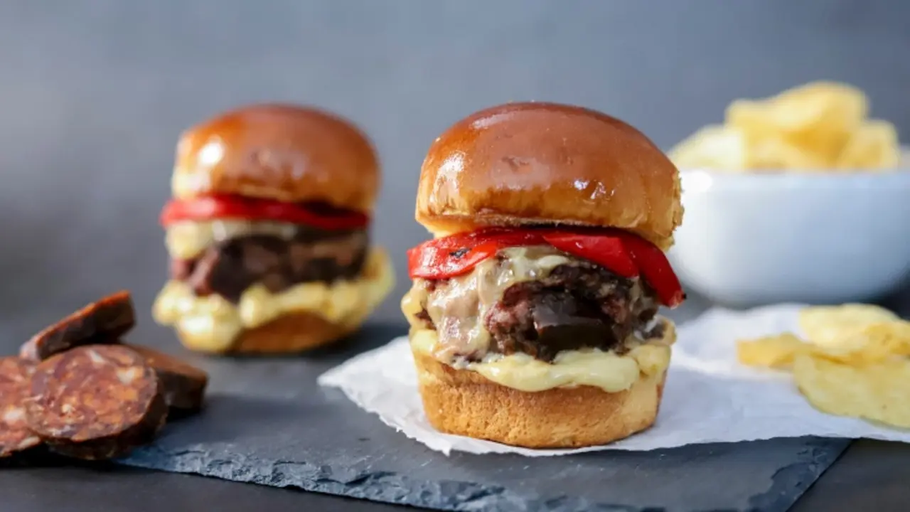 Chorizo Burger. Doreen Colondres