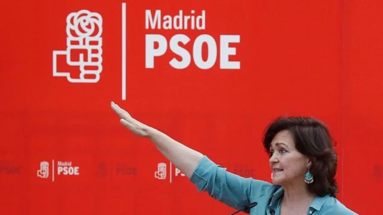 Carmen Calvo, exvicepresidenta de Gobierno. /PSOE
