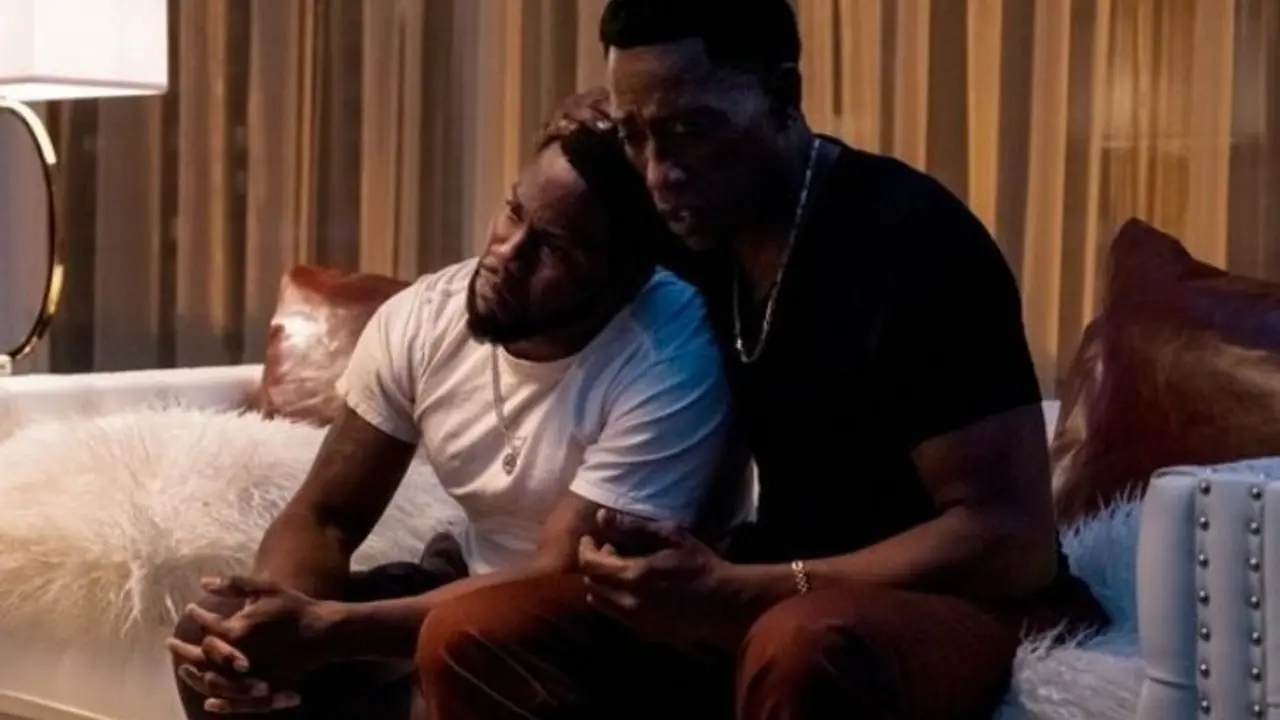 Kevin Hart y Wesley Snipes en True Story, una serie de Netflix. / Netflix.