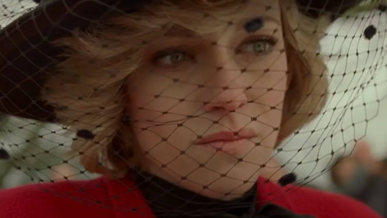 Kristen Stewart como la princesa Diana en Spencer, la pel&iacute;cula. / RRSS.