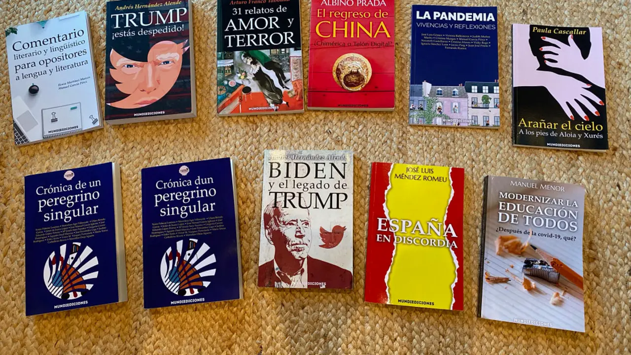 Libros de Mundiediciones. / Mundiario