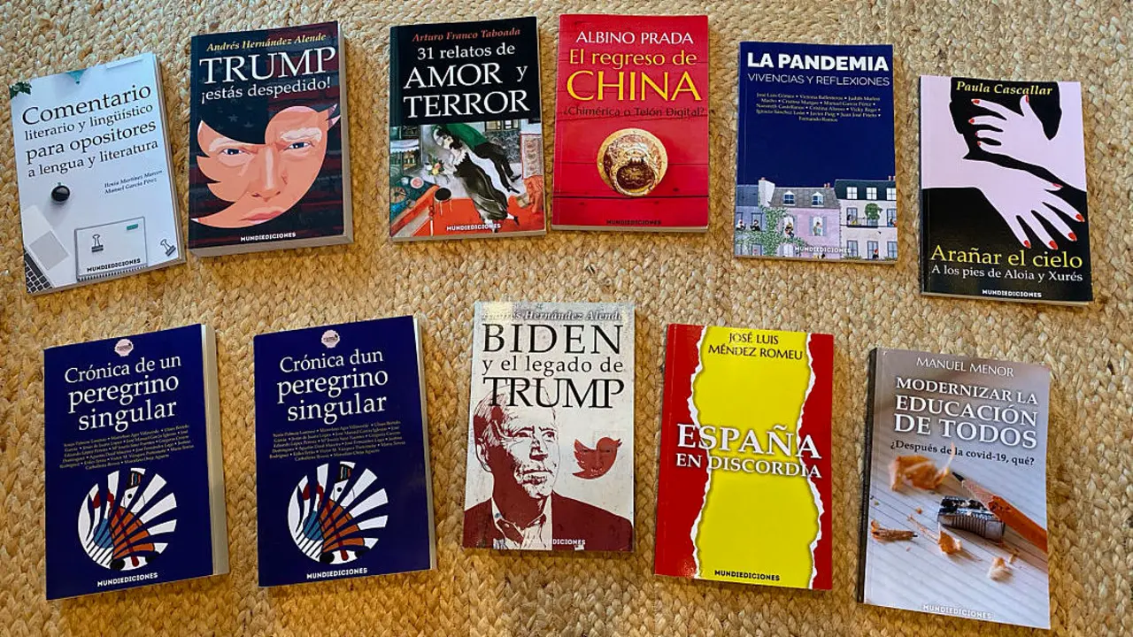 Libros de Mundiediciones. / Mundiario