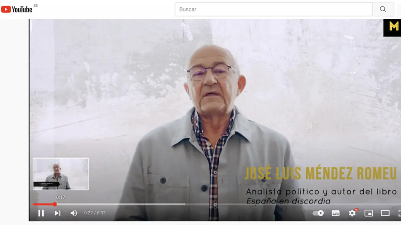 Jos&eacute; Luis M&eacute;ndez Romeu . / YouTube