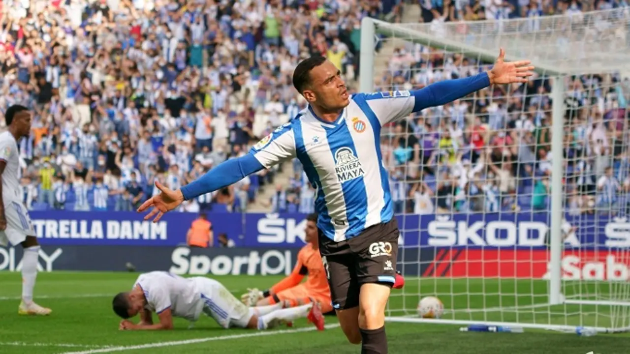 Ra&uacute;l de Tom&aacute;s, delantero del RCD Espanyol / @LaLiga